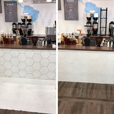 Coffee Shop Grout Recoloring