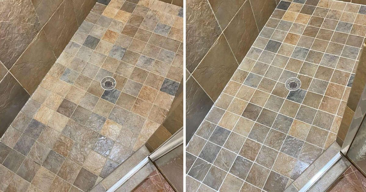 A Slate Shower in Scottsdale Was Enhanced Through Our Exceptional Stone ...