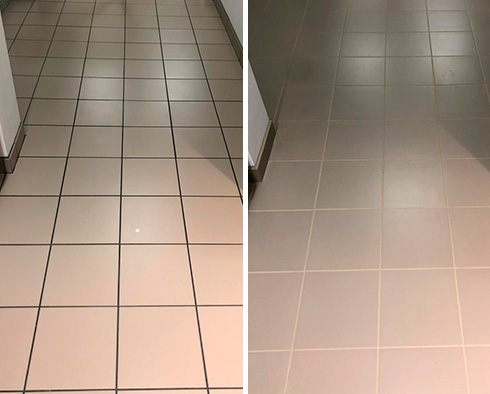 Floor Restored by Our Tile and Grout Cleaners in Phoenix, AZ