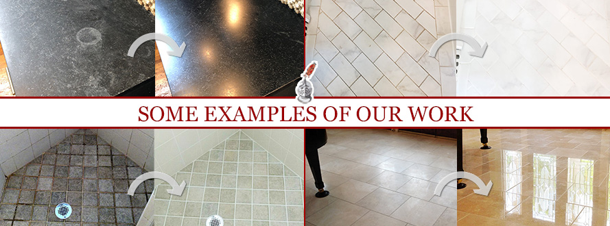 Before and After Pictures of Some Examples of Sir Grout Phoenix's Work
