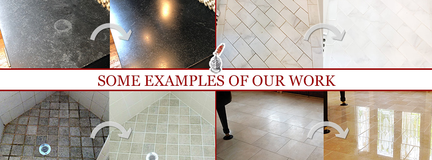 Before and After Pictures of Some Examples of Sir Grout Phoenix's Work