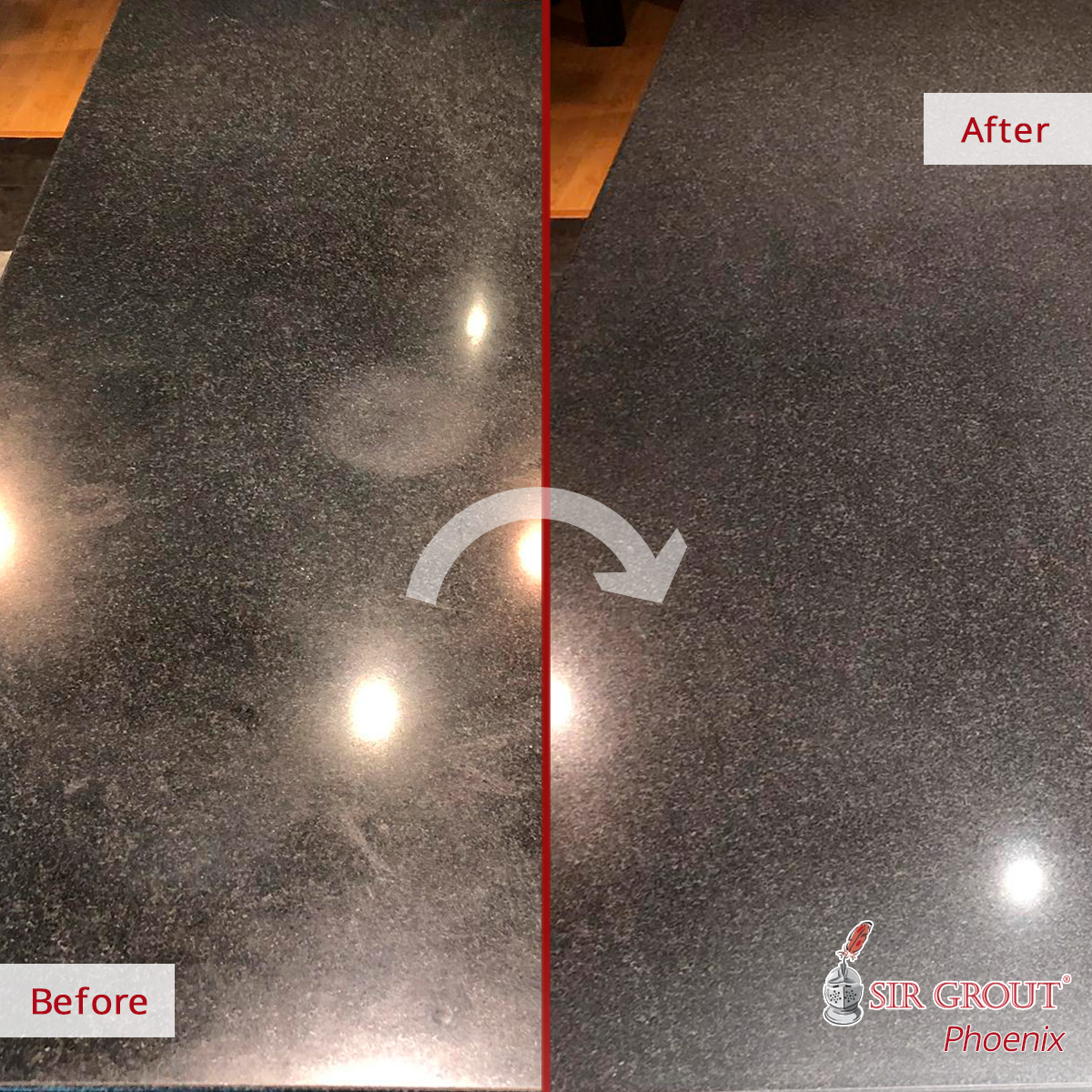 Our Scottsdale Stone Polishing Professionals Make Granite Countertop Shine
