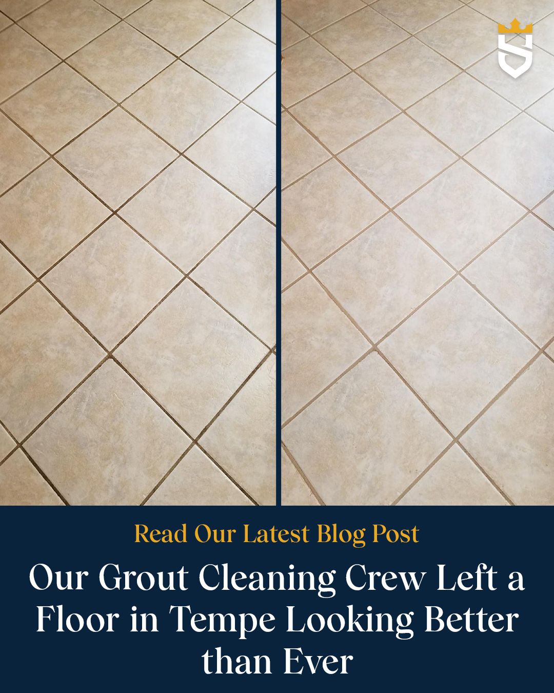 Our Grout Cleaning Crew Left a Floor in Tempe Looking Better than Ever